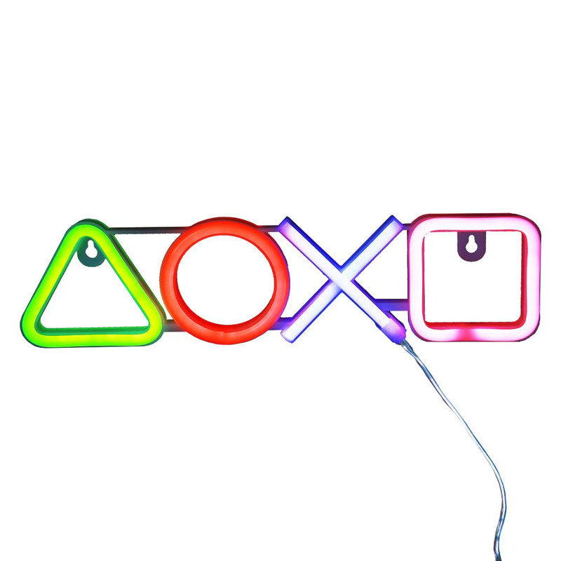 Led Neon PlayStation Sign Shape - إضاءة